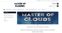 Desktop Screenshot of masterofclouds.com